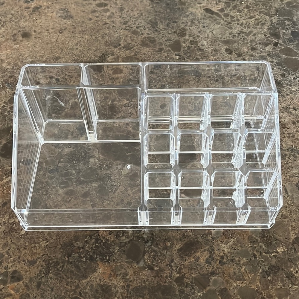 Clear Makeup Organized Box